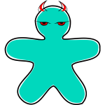 Gingerbread Devil