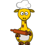 Giraffe baker