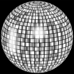 Glimmering Disco Ball Enhanced 2
