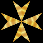 Gold Maltese Cross Mark II