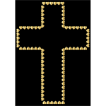 Golden Cross Hearts