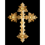 Golden Ornate Cross 3