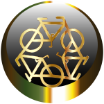 Golden Recycle Icon