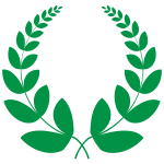 Green Laurel Wreath