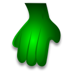 Green Monster Hand 2 by Merlin2525