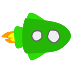 Green Spaceship