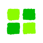 Green squares 01