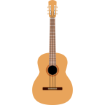 Guitar musical instrument vector image