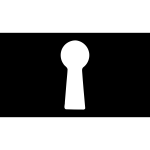 Keyhole silhouette