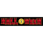 Halloween typography image