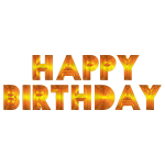 Happy Birthday Typography 10