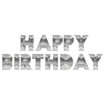 Happy Birthday Typography 9