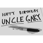 Happy birthday uncle gary
