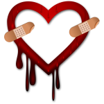 Heartbleed patch vector graphics