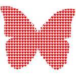 Butterfly hearts