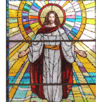 High Poly Jesus Stained Glass