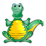 Crocodile asking for a hug