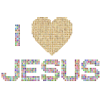 I Love Jesus 4 No Background