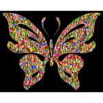 Iridescent Chromatic Butterfly 2