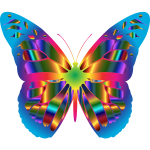 Iridescent Monarch Butterfly 18