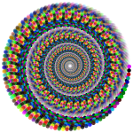 Spiralling shape pattern