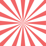 Vector drawing of red stripes panel