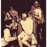 Jesus Mocked by Edouard Manet1 Jesus