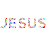 Jesus Typography 4 No Background