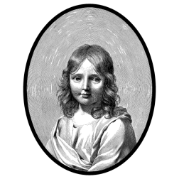 Jesus Christ depicted as a boy 2