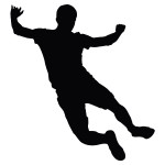 Jumping Man Silhouette 2