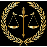Justice Emblem Gold