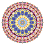 Kaleidoscopic Mandala 3 No Backgorund