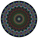 Kaleidoscopic Power 3 With Background