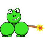 Dynamite frog