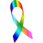 LGBT ribbon symbol
