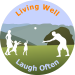 Living Well Laugh Often Logo