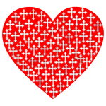 Love Heart Crosses