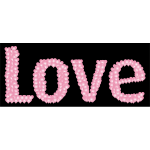 Love Heart Typography Redux 7