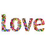 Love Heart Typography Redux