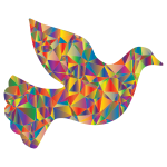 Low Poly Peace Dove