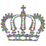 Low Poly Prismatic Royal Crown