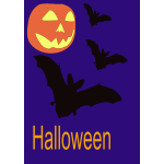 Halloween poster vector image