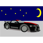 Racing car vector graphics