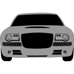 Luxury car vector image