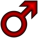 Male symbol vector image