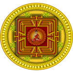 Mandala with Buddha