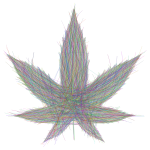 Marijuana Leaf Bezier