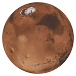 Mars 3D Globe
