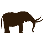 Mastodon silhouette
