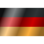 Flag of Germany vector clip art